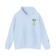 Load image into Gallery viewer, Cocktail Hoodie | martini sweatshirt, sailor sweatshirt, summer cocktail sweatshirt, yacht club, boat life sweatshirt, captain sweatshirt

