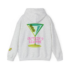 Load image into Gallery viewer, Cocktail Hoodie | martini sweatshirt, sailor sweatshirt, summer cocktail sweatshirt, yacht club, boat life sweatshirt, captain sweatshirt
