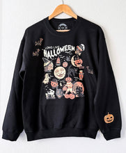 Load image into Gallery viewer, Retro Long Live Halloween Sweatshirt
