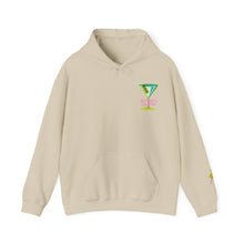 Load image into Gallery viewer, Cocktail Hoodie | martini sweatshirt, sailor sweatshirt, summer cocktail sweatshirt, yacht club, boat life sweatshirt, captain sweatshirt
