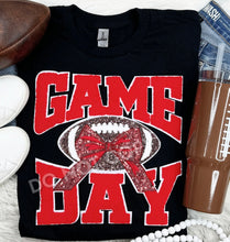 Load image into Gallery viewer, Football Game Day Sequin Chenille Patch Sweatshirt
