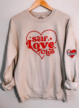 Load image into Gallery viewer, Self Love Club Crewneck Sweatshirt
