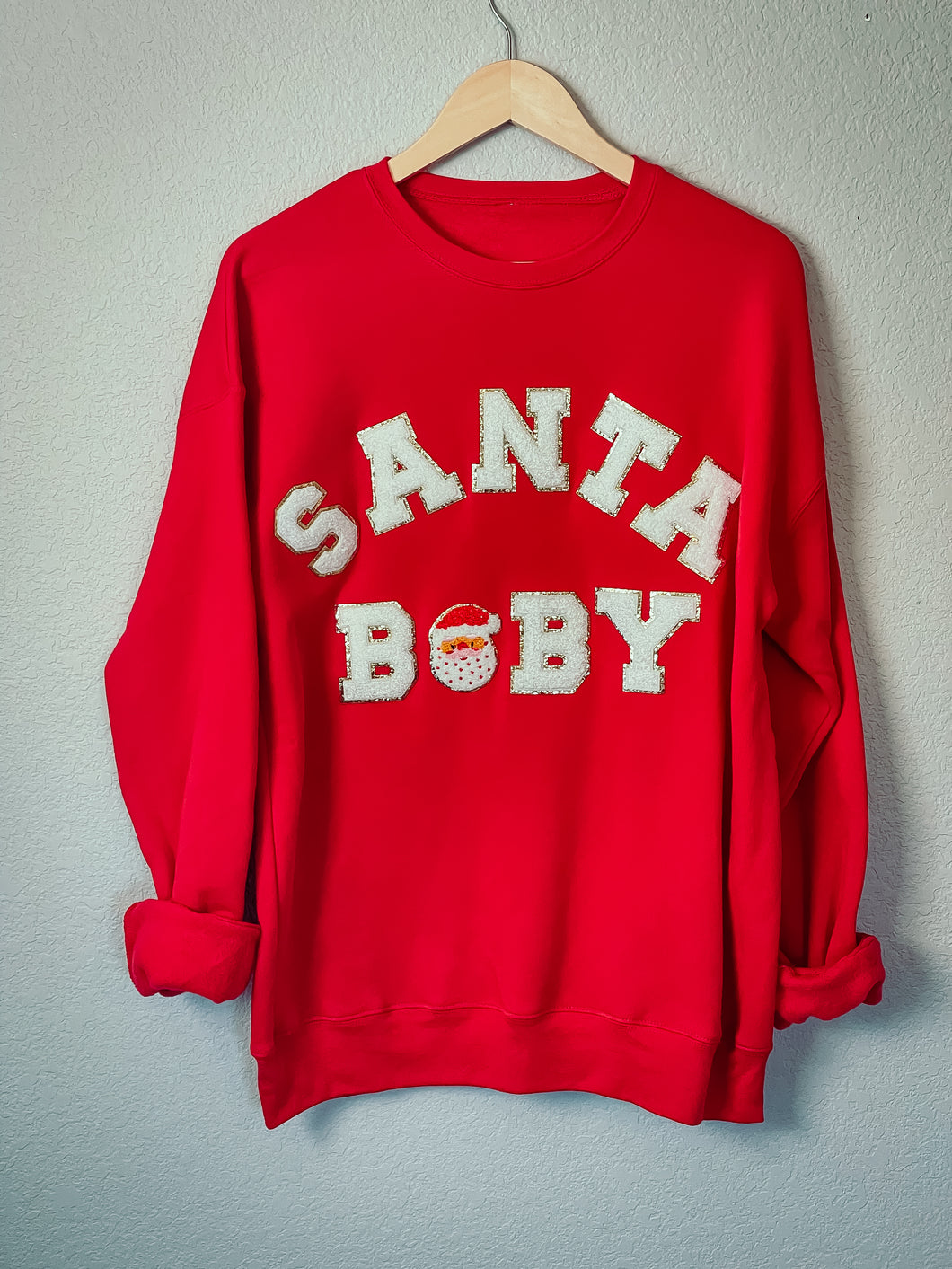 Santa Baby Patch Sweatshirt