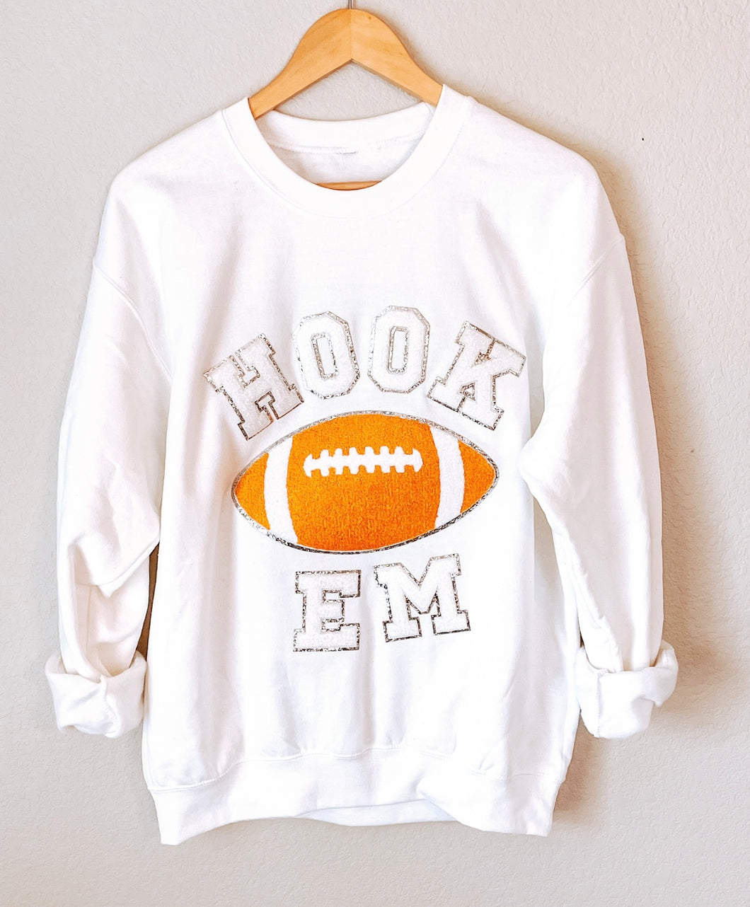 Hook ‘Em Football Sweatshirt