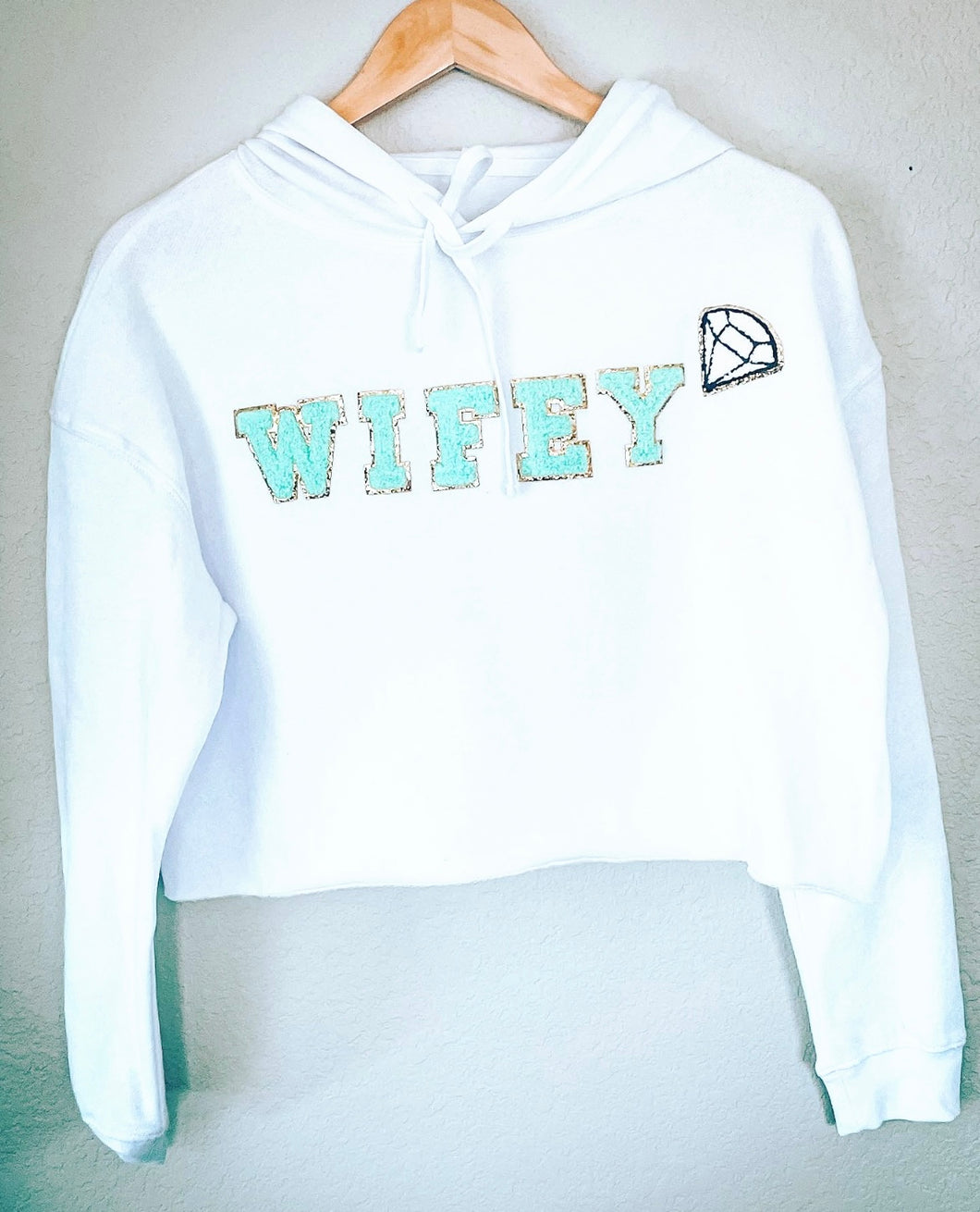 Wifey Crop Patch Hoodie