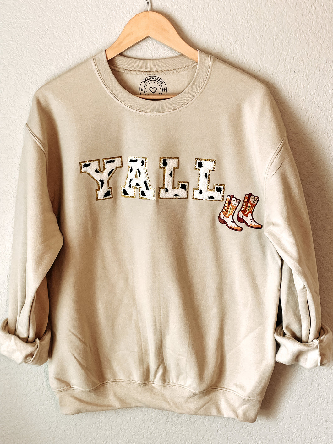 Y’all Patch Sweatshirt